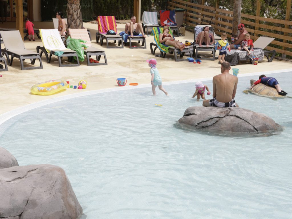 Espacio aquatico infantil camping Cala Gogo