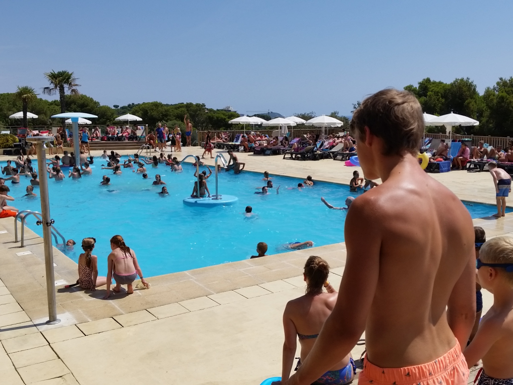 Piscina Camping Cala Gogo