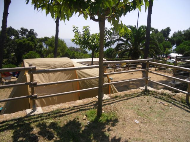 Tent camping Cala Gogo