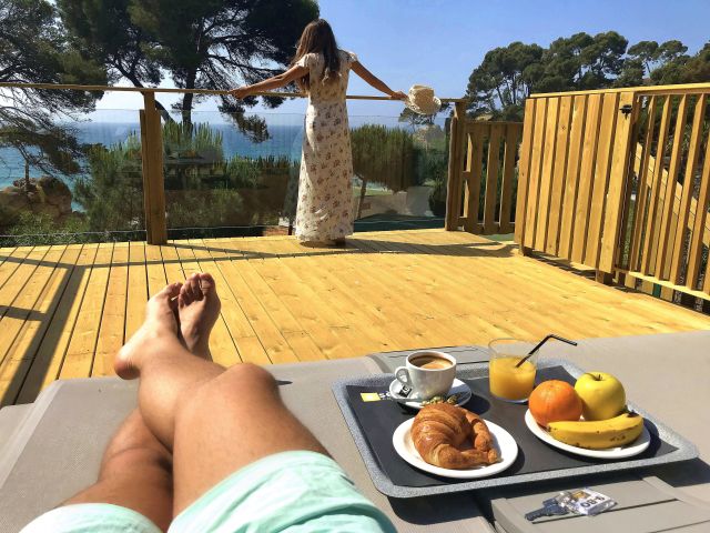 Bungalows Ona top. Camping Sènia Cala Gogo